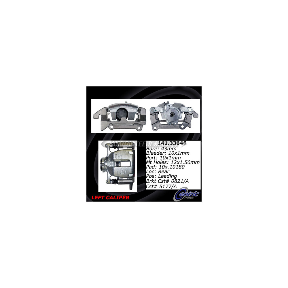 2014 Audi A4 Brake Caliper