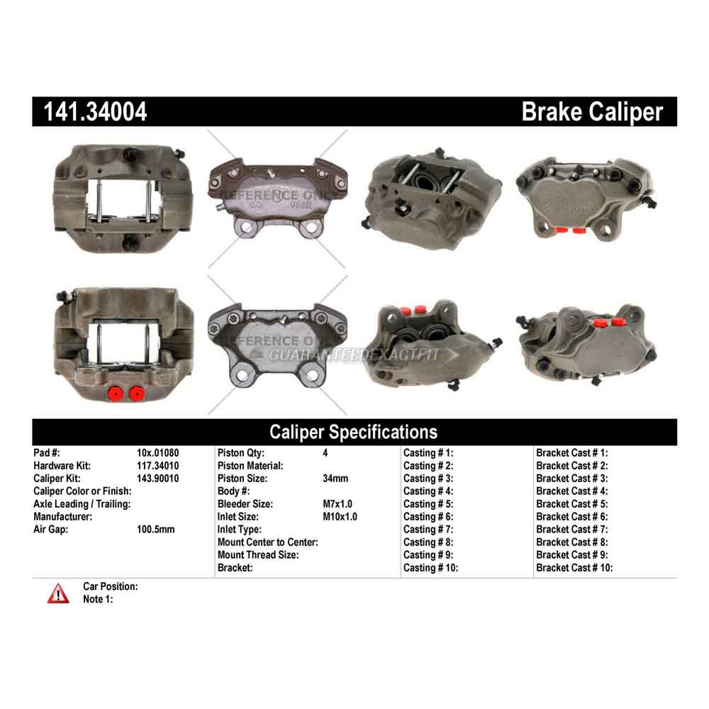 1969 Bmw 2000 Brake Caliper