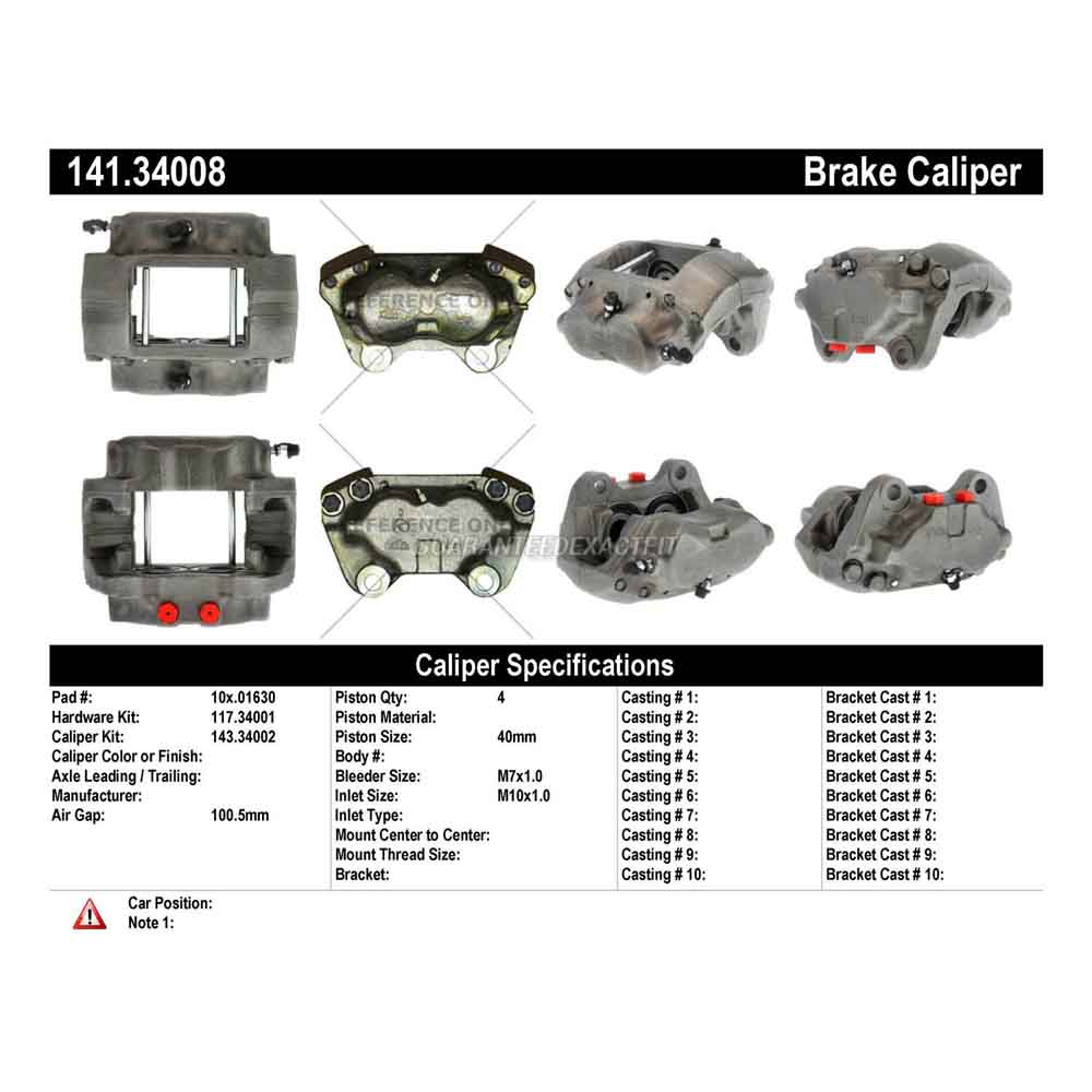 1982 Bmw 633csi Brake Caliper