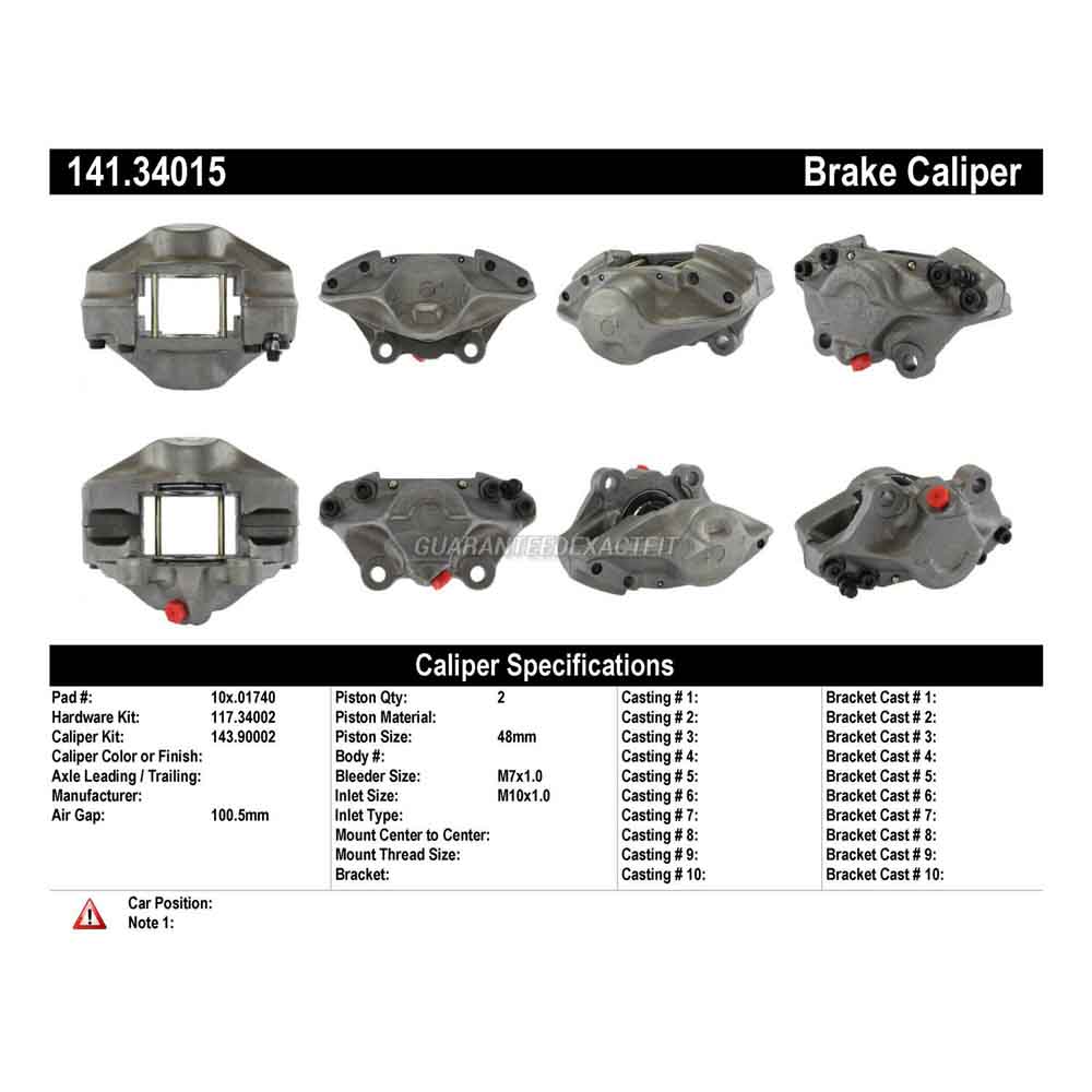 1982 Bmw 320i Brake Caliper