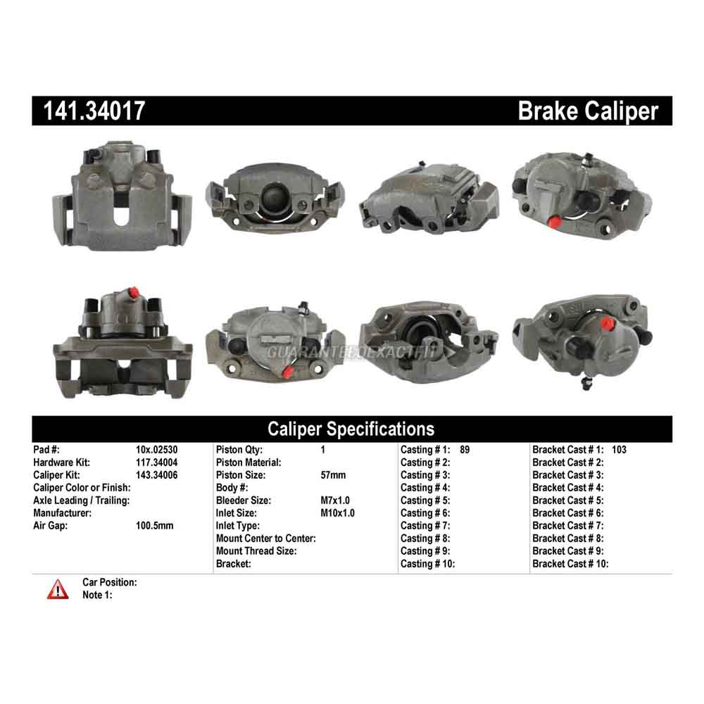 1982 Bmw 633csi Brake Caliper