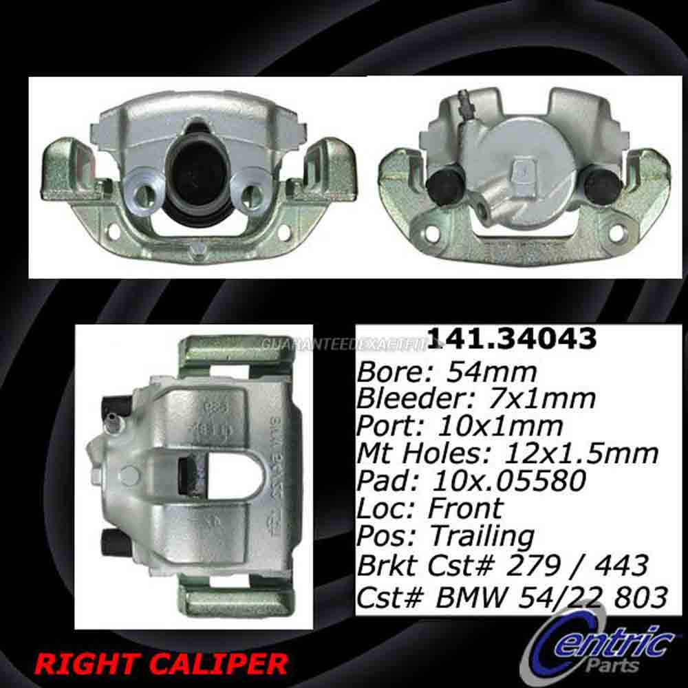 2000 Bmw 323Ci Brake Caliper