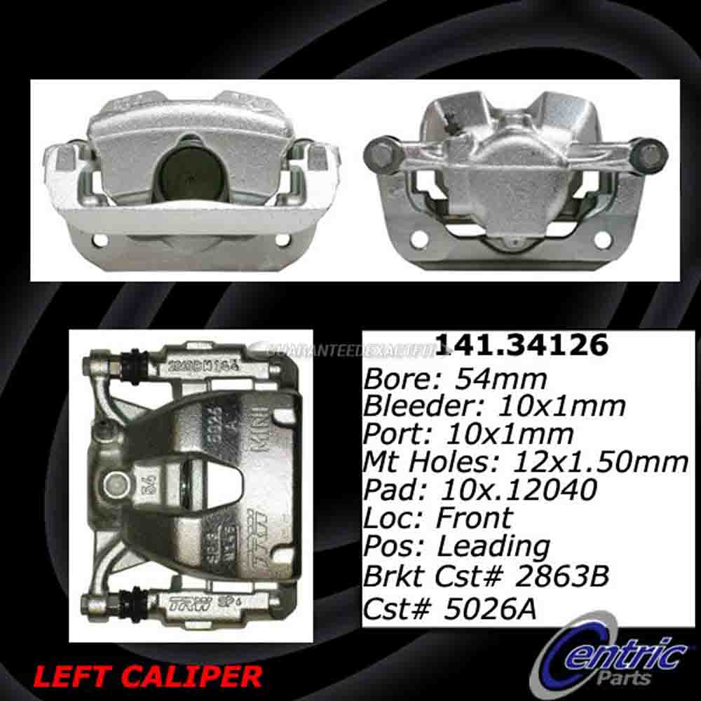 2016 Mini Cooper Paceman Brake Caliper