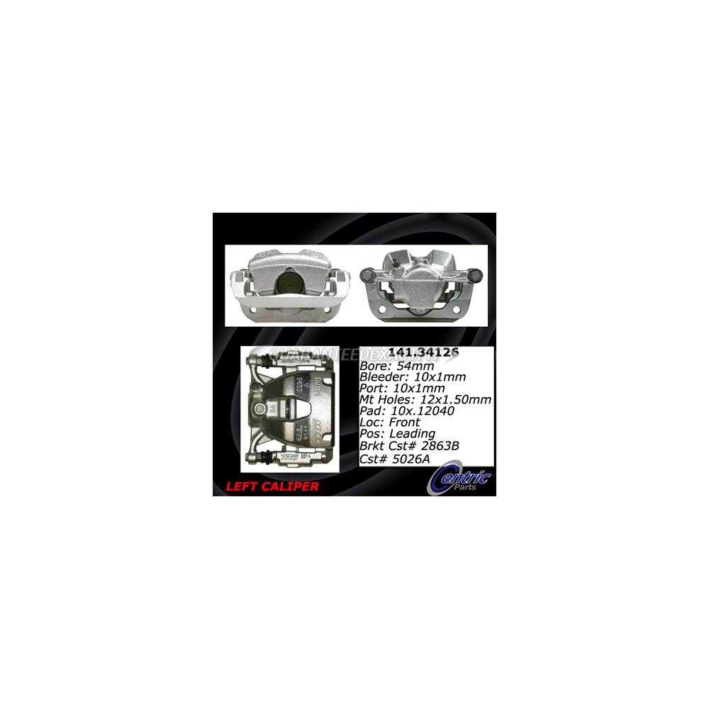 2016 Mini Cooper Paceman Brake Caliper