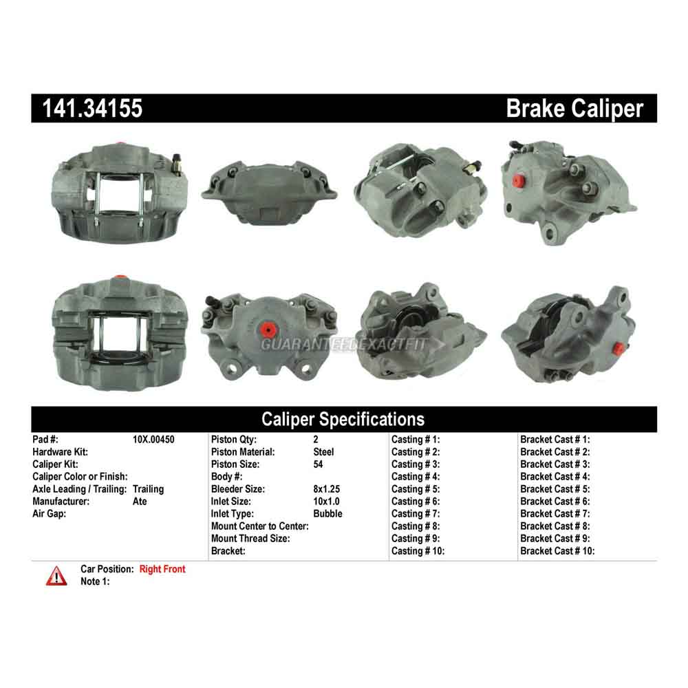 1966 Bmw 2000 Brake Caliper