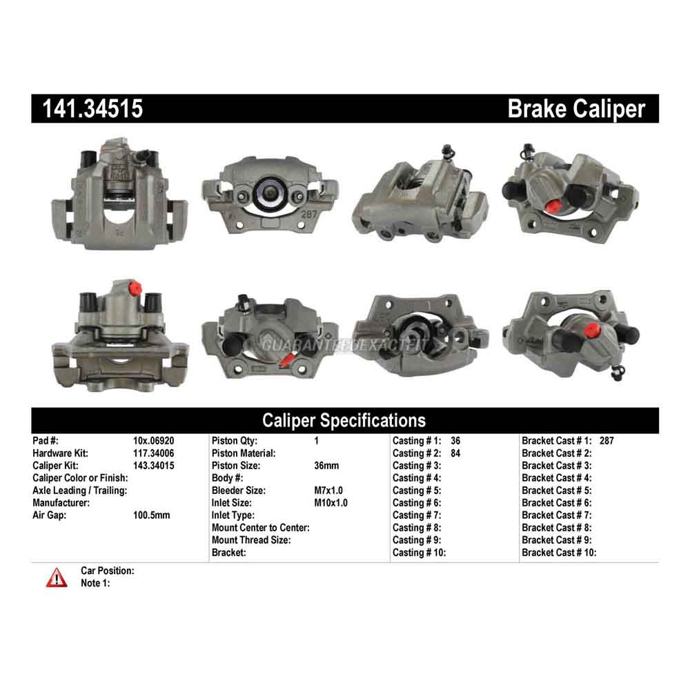1994 Bmw 325is Brake Caliper