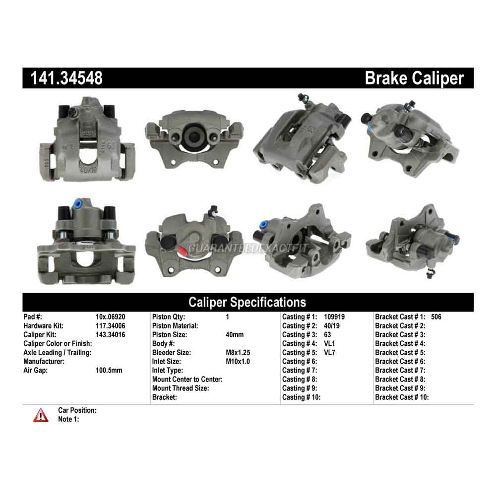 2000 Bmw 323i Brake Caliper