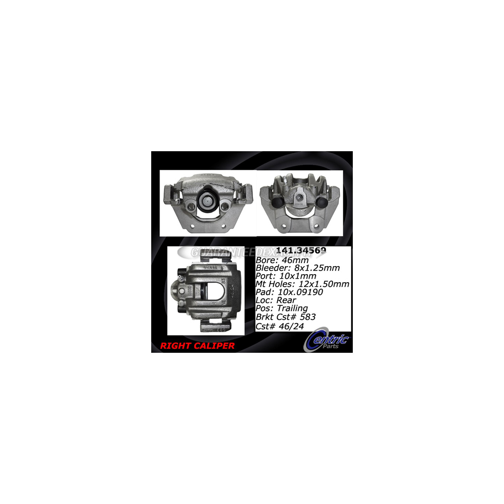 2004 Bmw 545 Brake Caliper