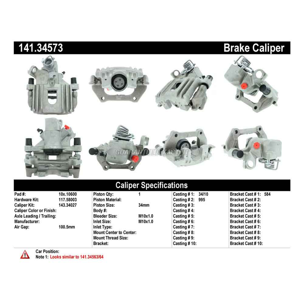 2004 Mini Cooper Brake Caliper
