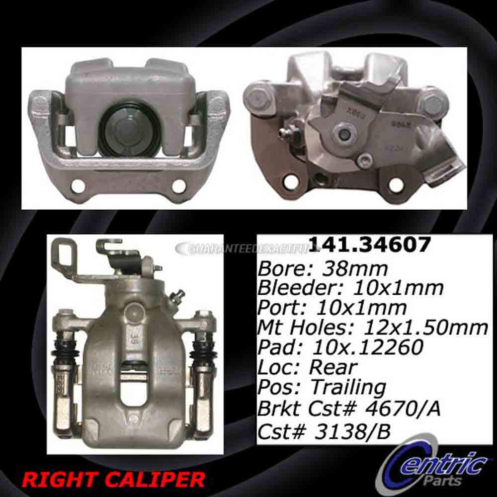 2014 Mini Cooper Paceman Brake Caliper