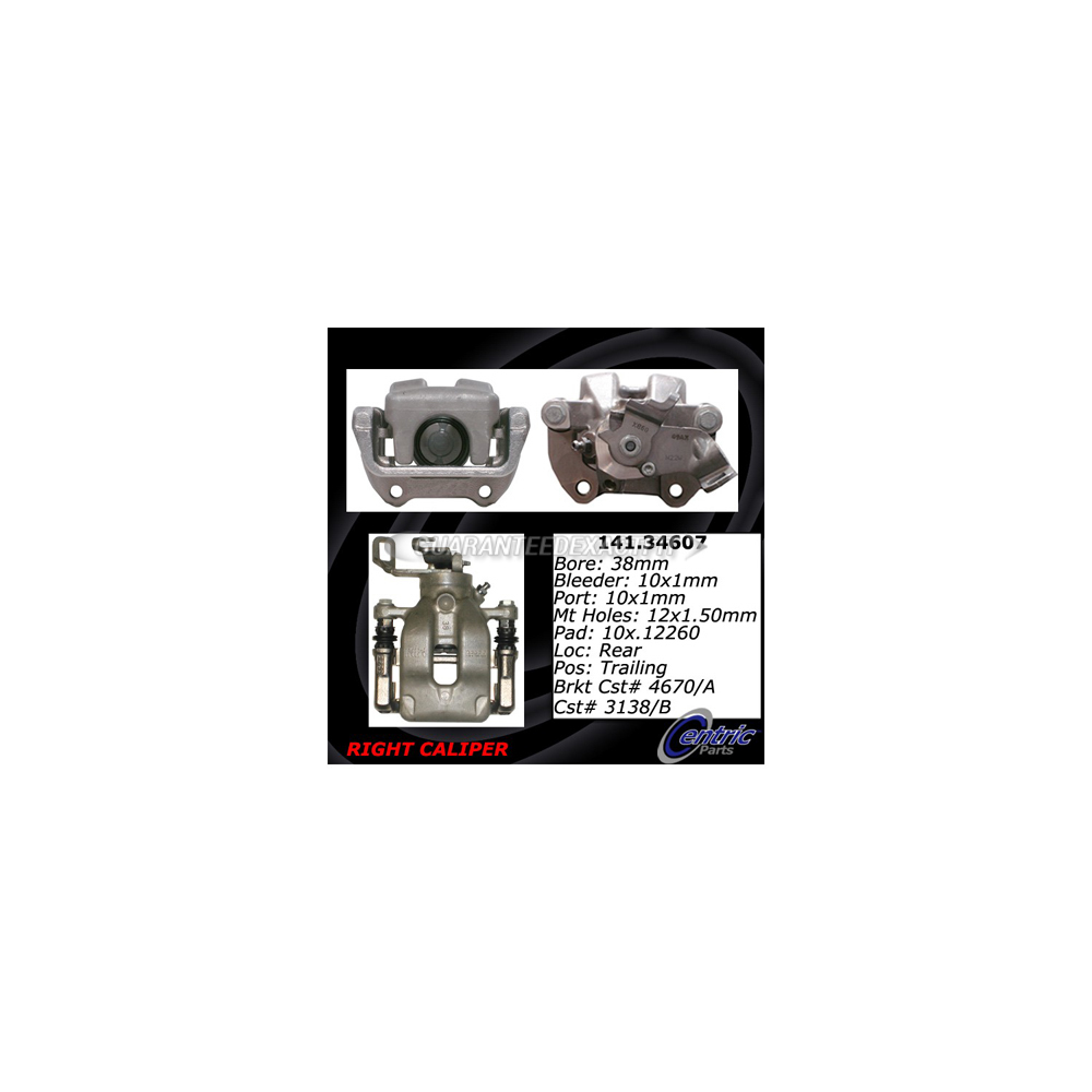 2014 Mini Cooper Paceman Brake Caliper