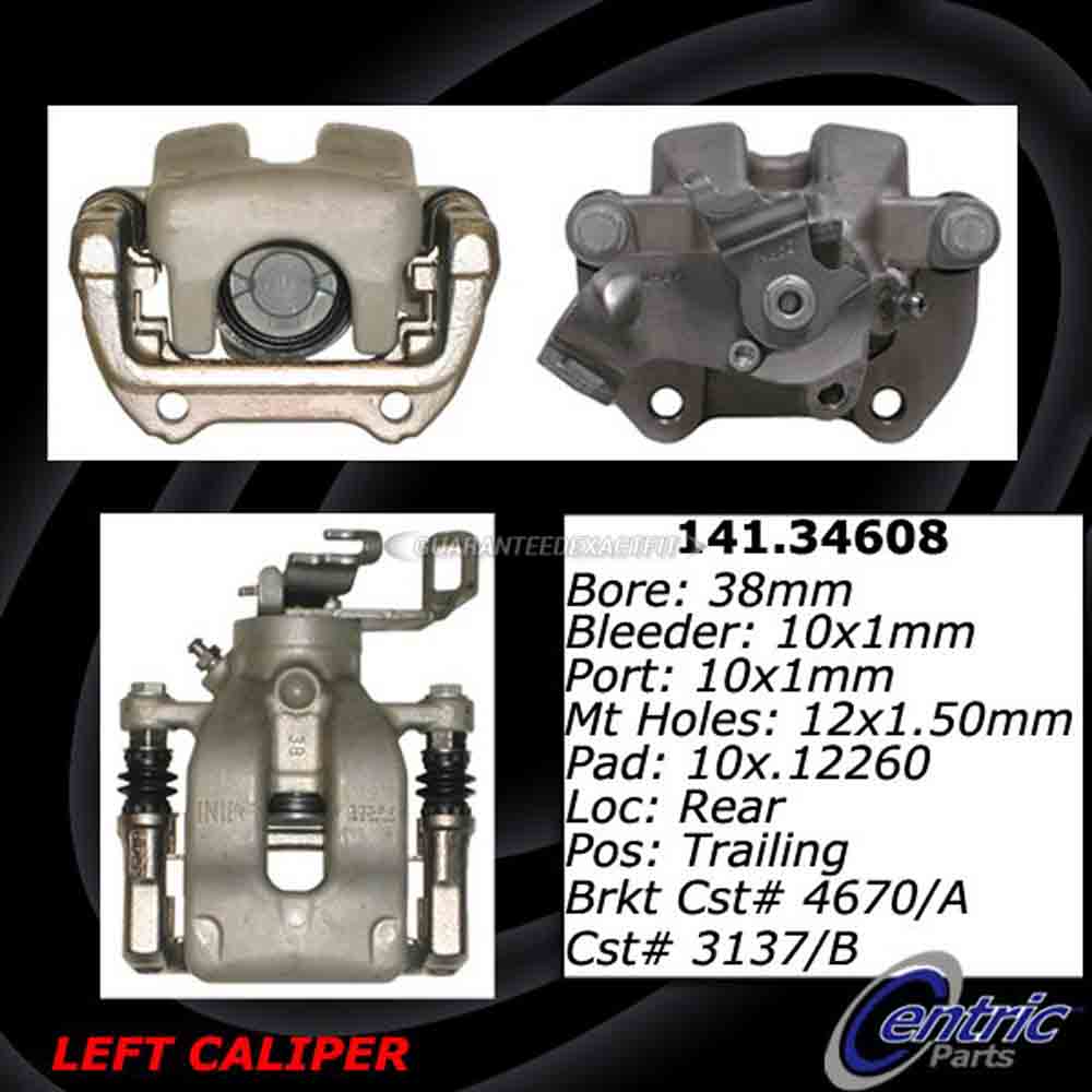 2013 Mini Cooper Paceman Brake Caliper