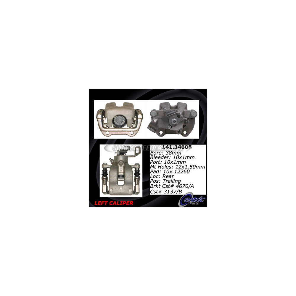 2013 Mini Cooper Paceman Brake Caliper