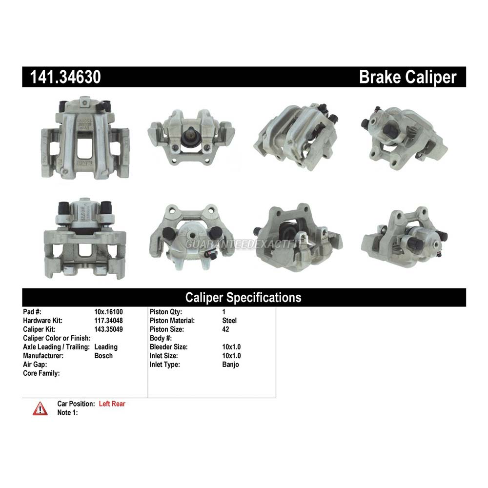 2017 Bmw 340i Brake Caliper