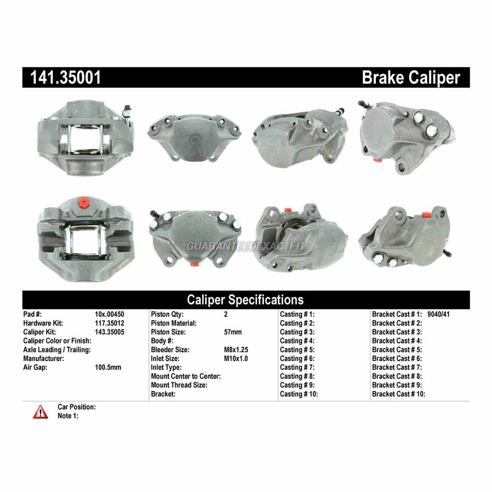 1966 Mercedes Benz 250SEC Brake Caliper