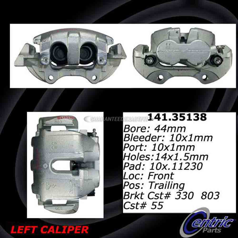 2014 Mercedes Benz ML550 Brake Caliper 