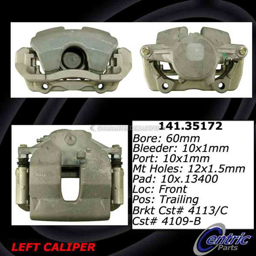 2012 Mercedes Benz C250 Brake Caliper
