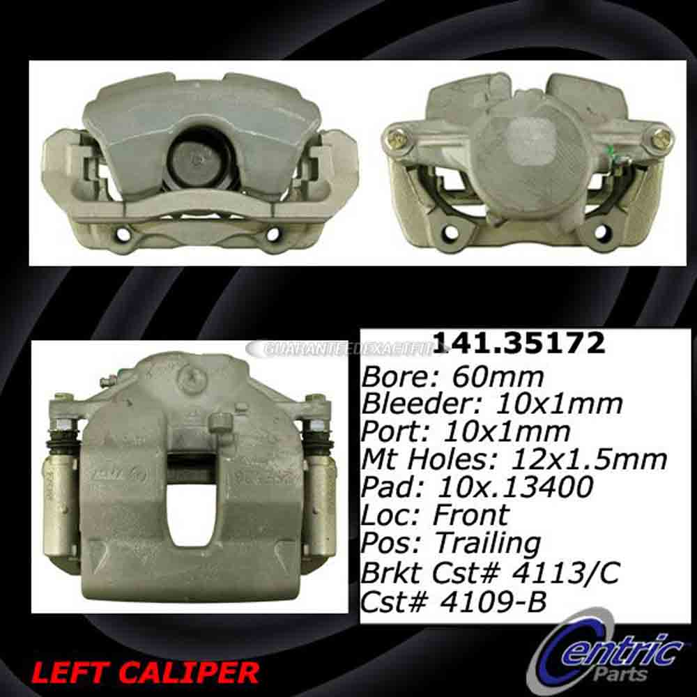 2012 Mercedes Benz C250 Brake Caliper
