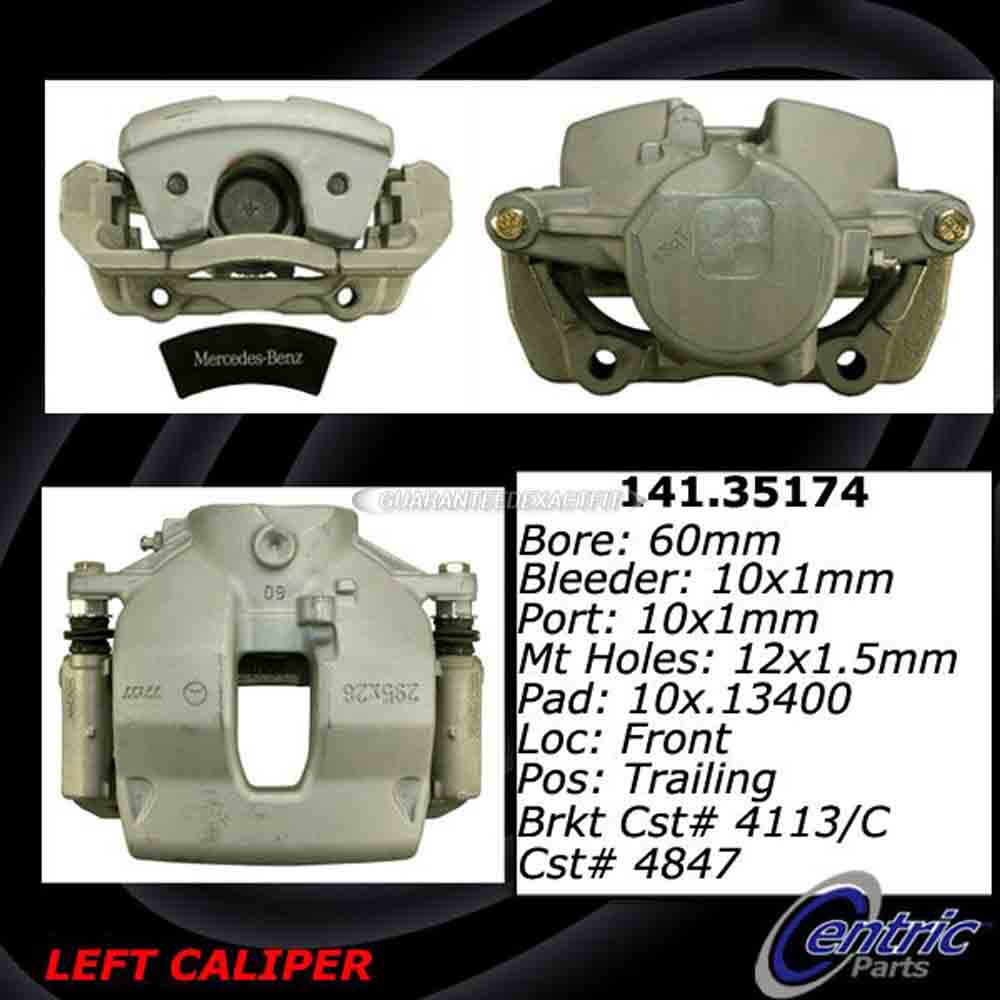 2012 Mercedes Benz C250 Brake Caliper