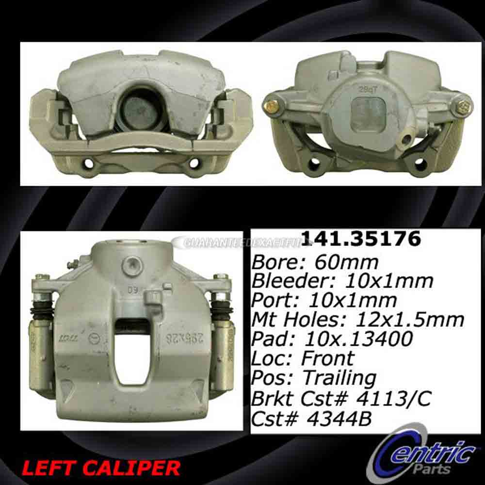 2012 Mercedes Benz C300 Brake Caliper