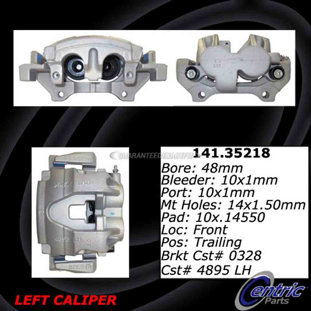 2014 Mercedes Benz GL450 Brake Caliper