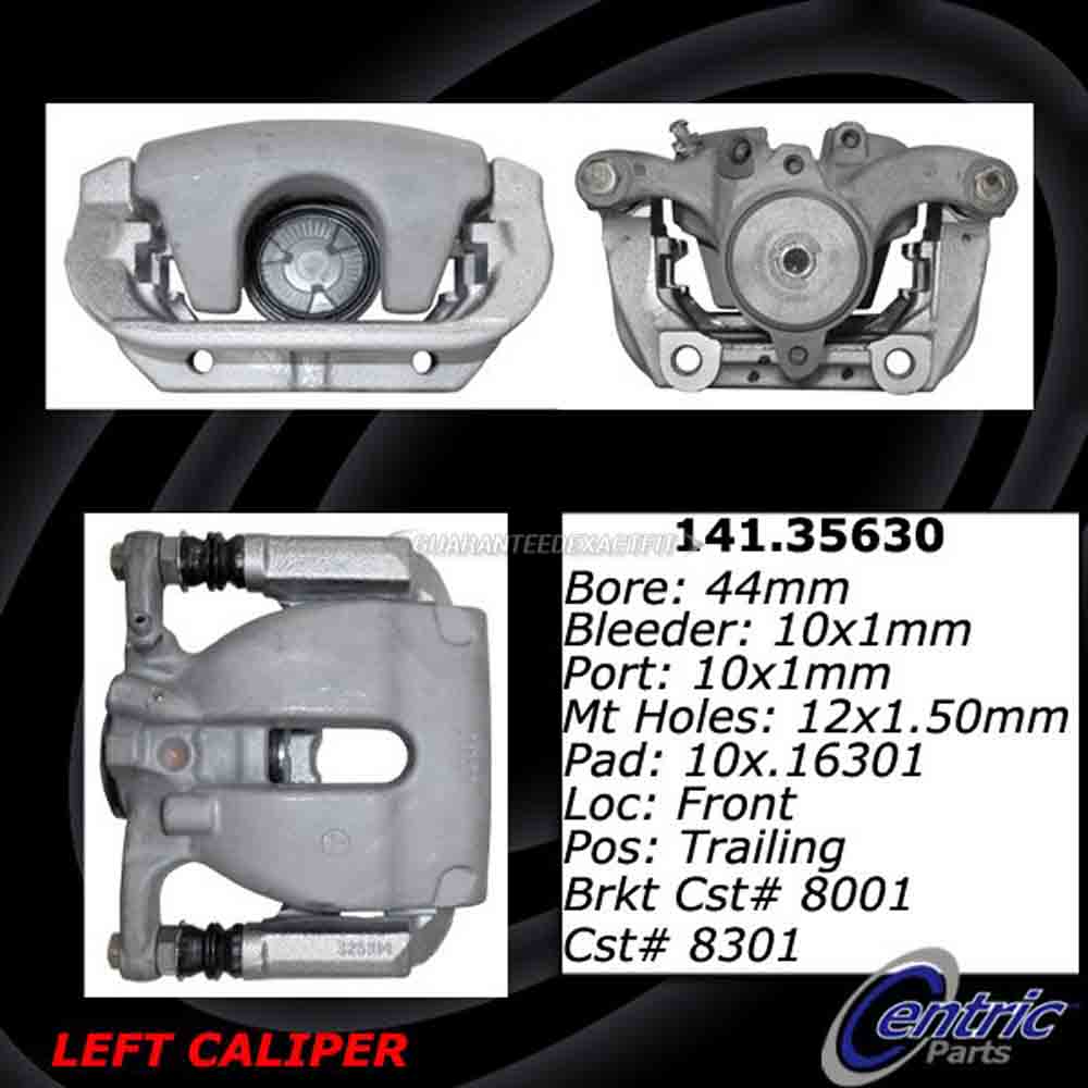 2012 Mercedes Benz ML350 Brake Caliper