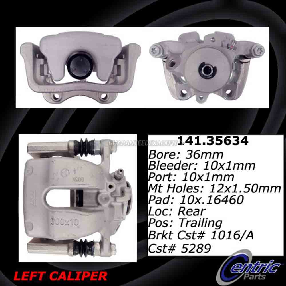 2017 Mercedes Benz SLC300 Brake Caliper