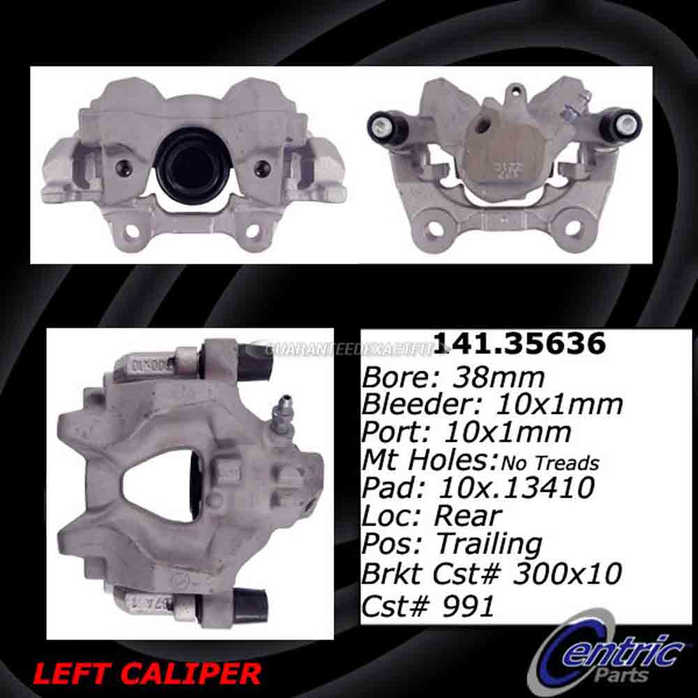 2012 Mercedes Benz C250 Brake Caliper