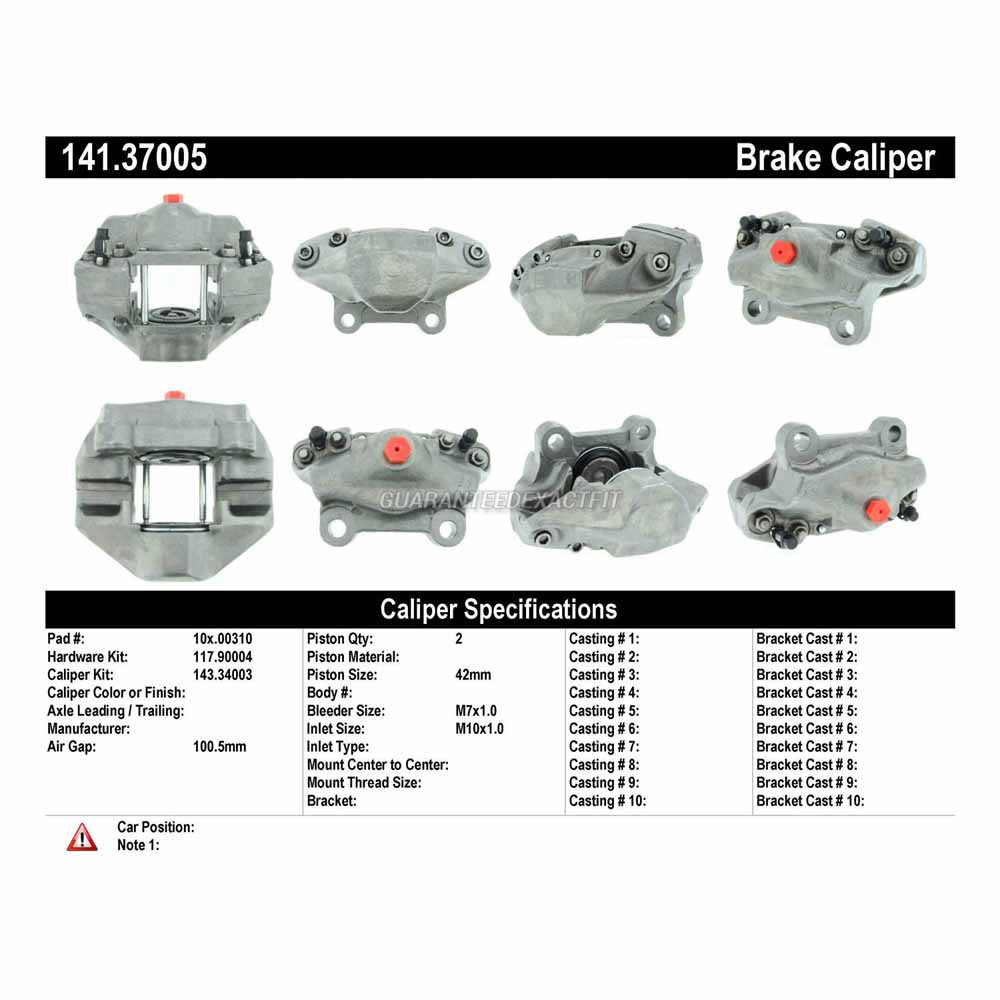 1973 Volkswagen Squareback Brake Caliper