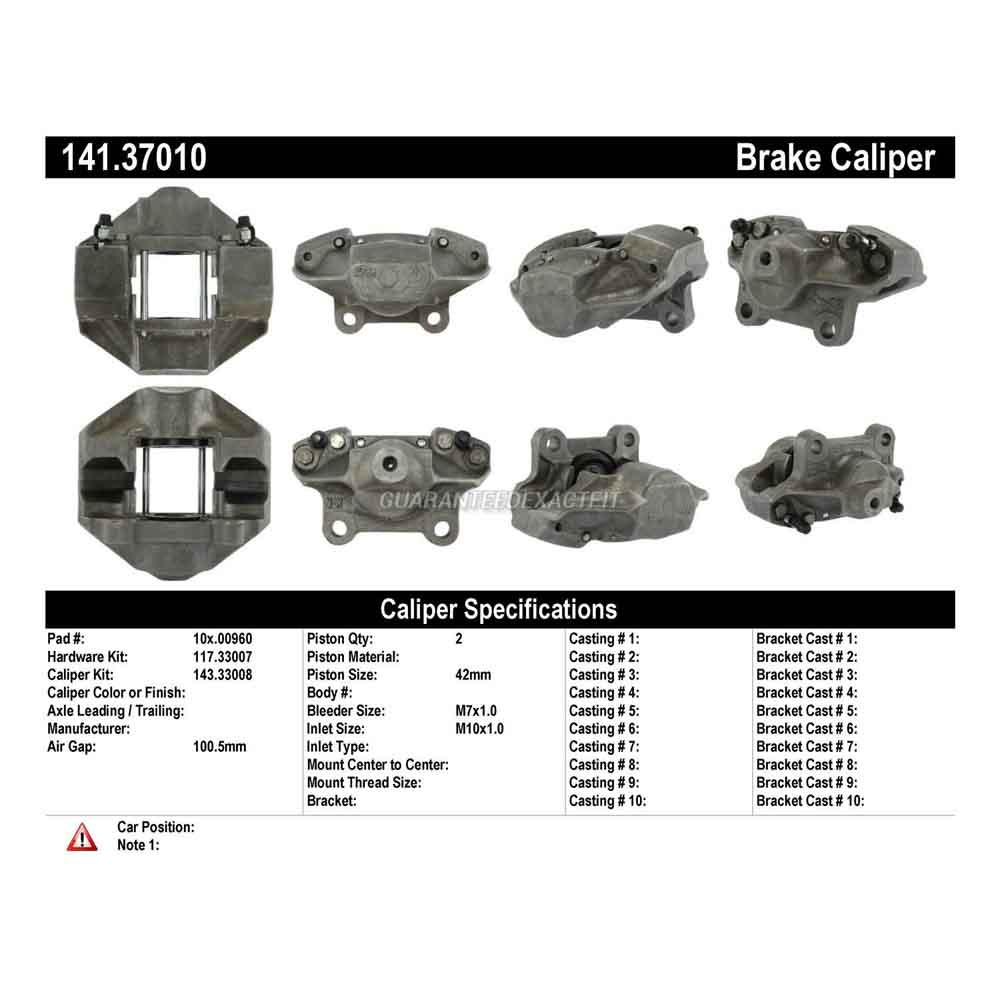1973 Porsche 914 Brake Caliper