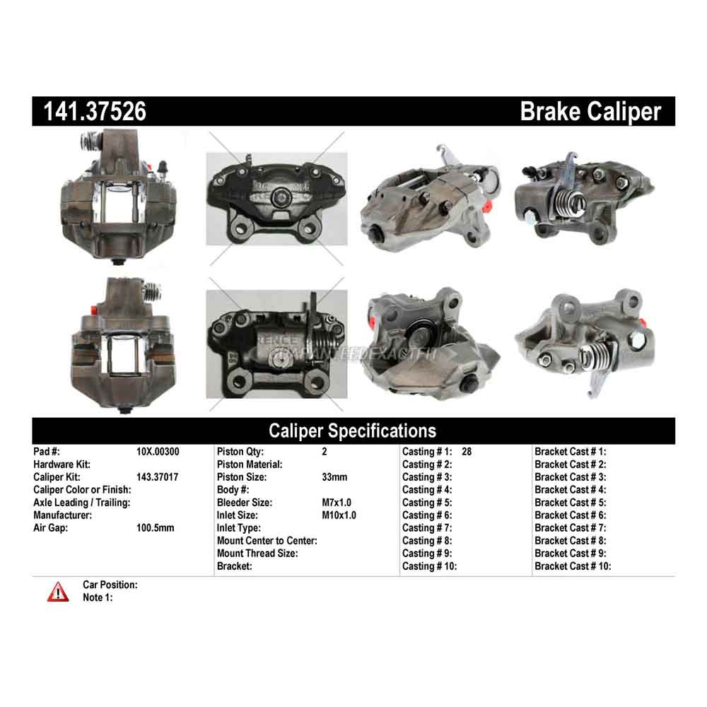 1973 Porsche 914 Brake Caliper
