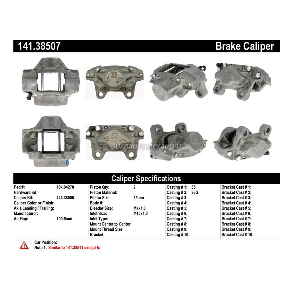 1994 Saab 900 Brake Caliper