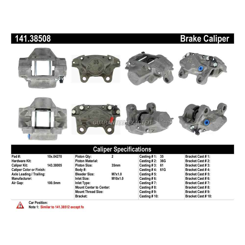 1995 Saab 900 Brake Caliper