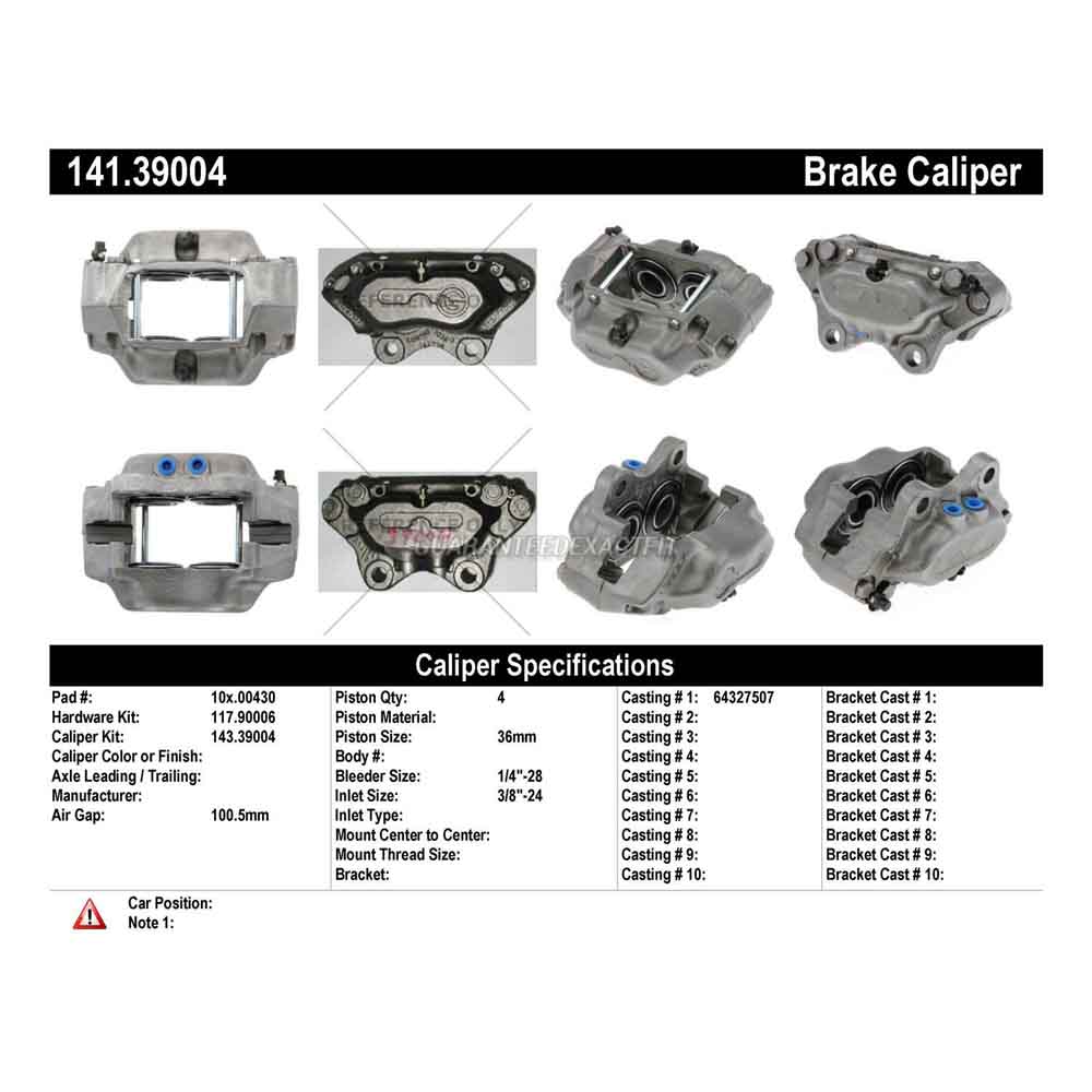 1973 Volvo 1800 Brake Caliper