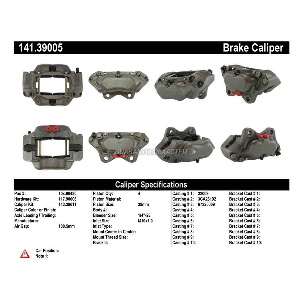 1982 Volvo 242 Brake Caliper