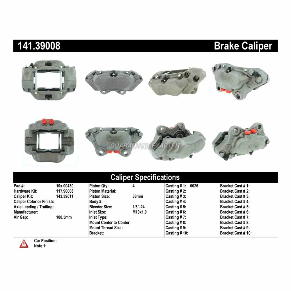 1982 Volvo 242 Brake Caliper