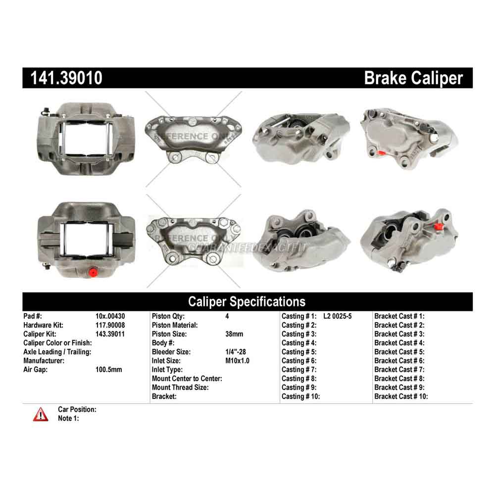 1992 Volvo 240 Brake Caliper