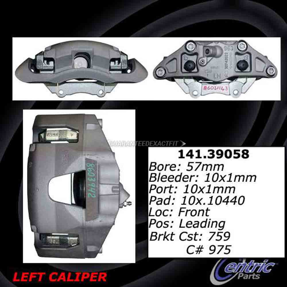 2012 Volvo C70 Brake Caliper