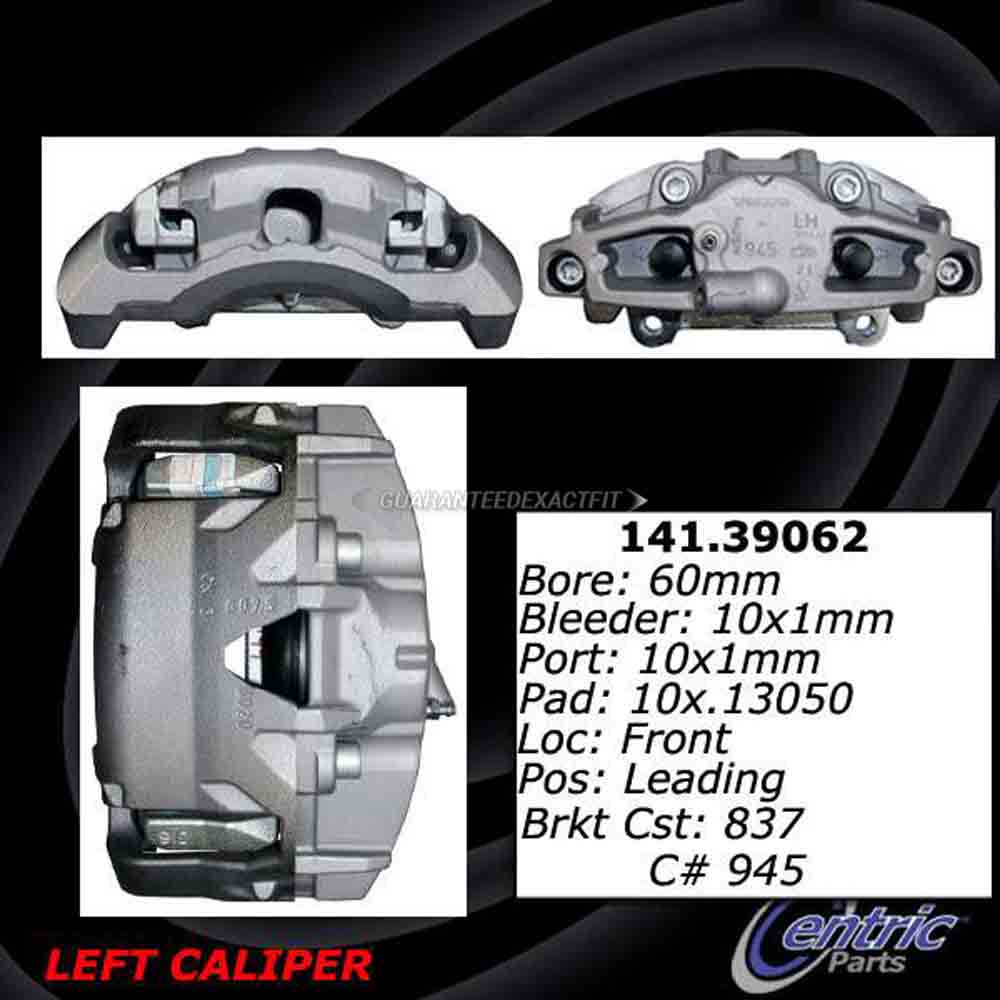 2012 Volvo S80 Brake Caliper