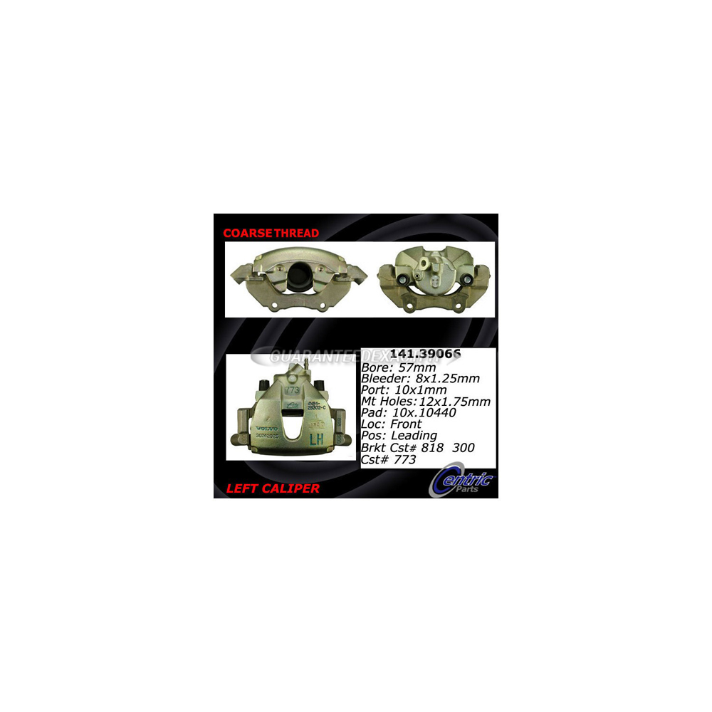 2012 Volvo C30 Brake Caliper