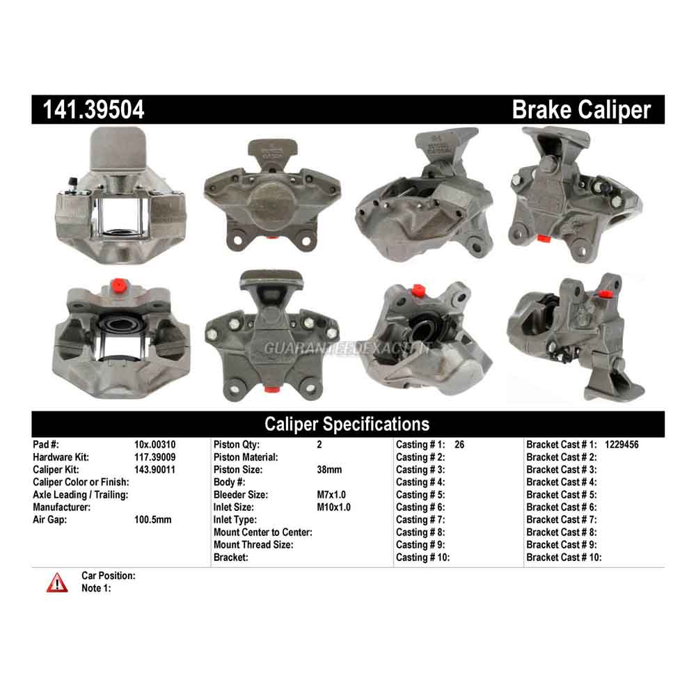 1982 Volvo 245 Brake Caliper