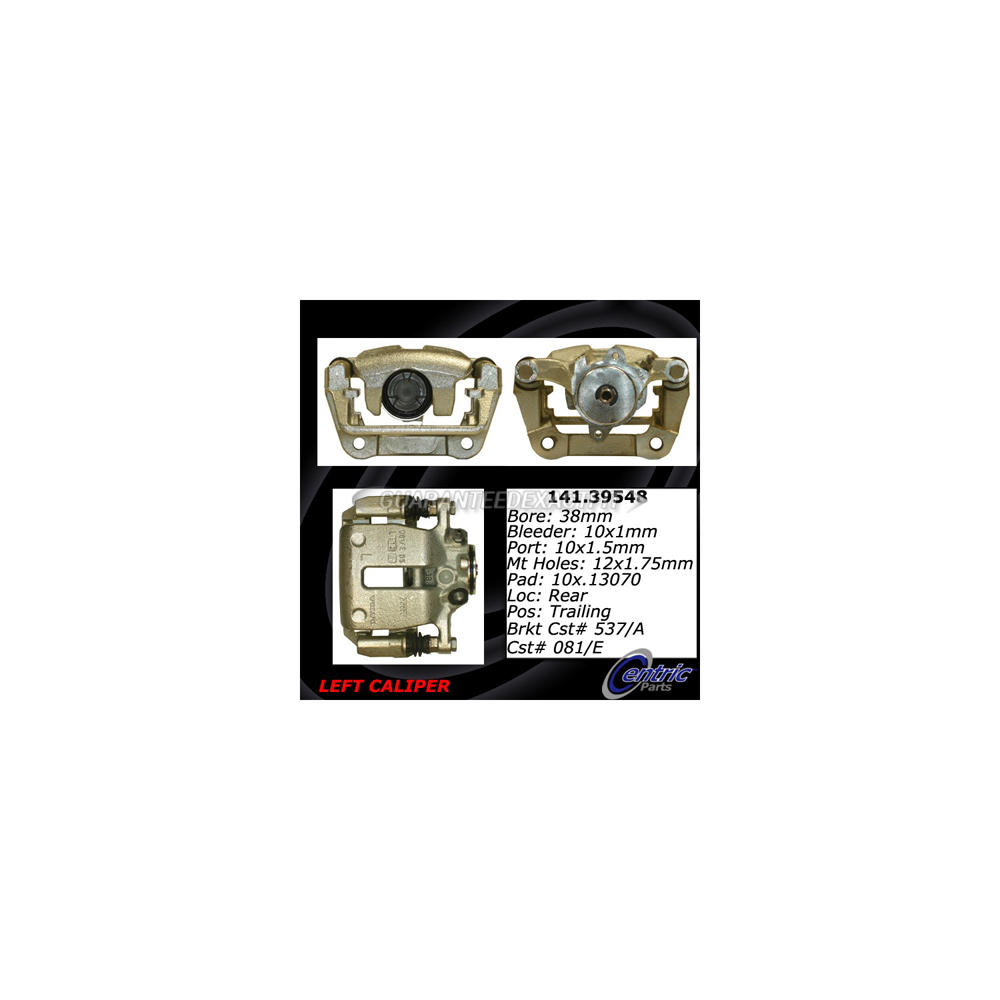 2012 Volvo XC70 Brake Caliper