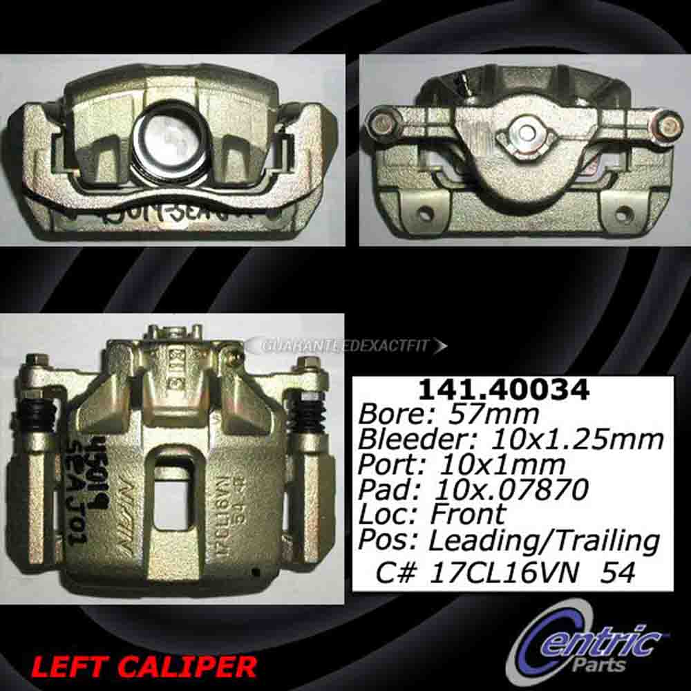 2012 Acura TSX Brake Caliper