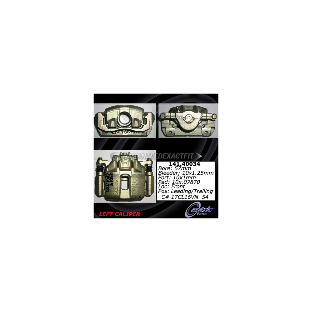2012 Acura TSX Brake Caliper