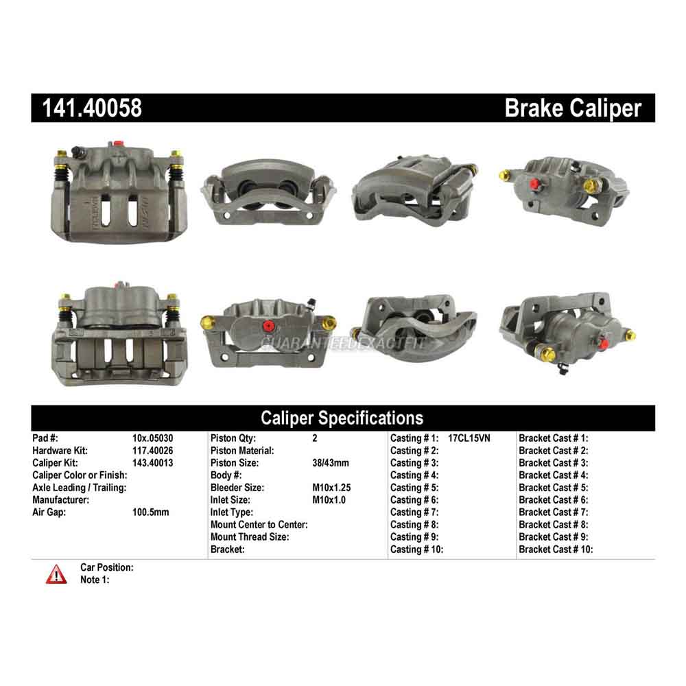 1994 Acura Legend Brake Caliper