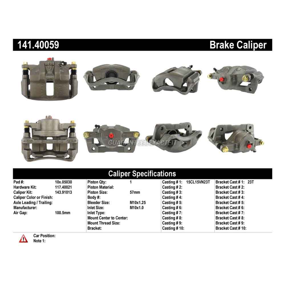 1994 Acura Legend Brake Caliper
