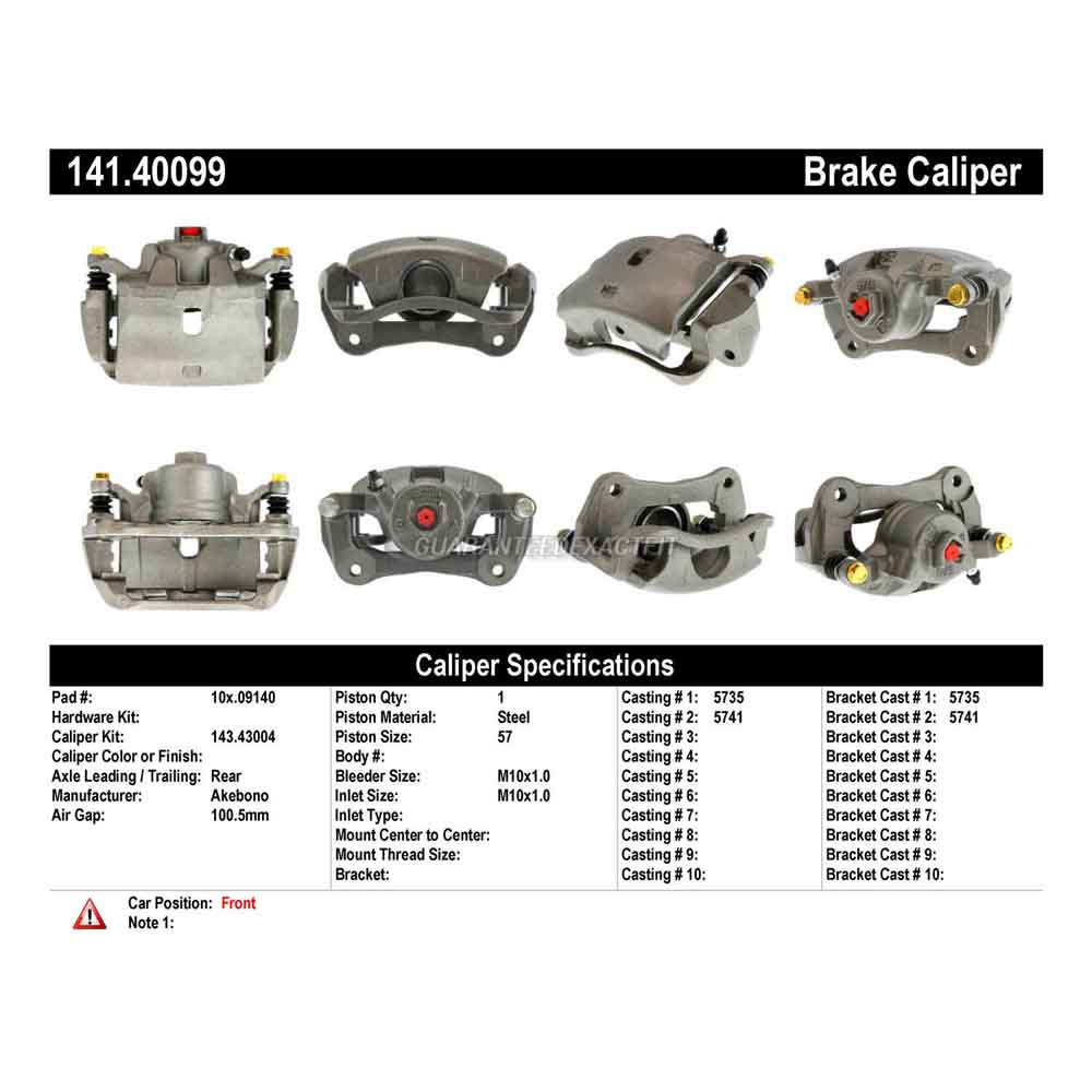 2005 Honda CR-V Brake Caliper