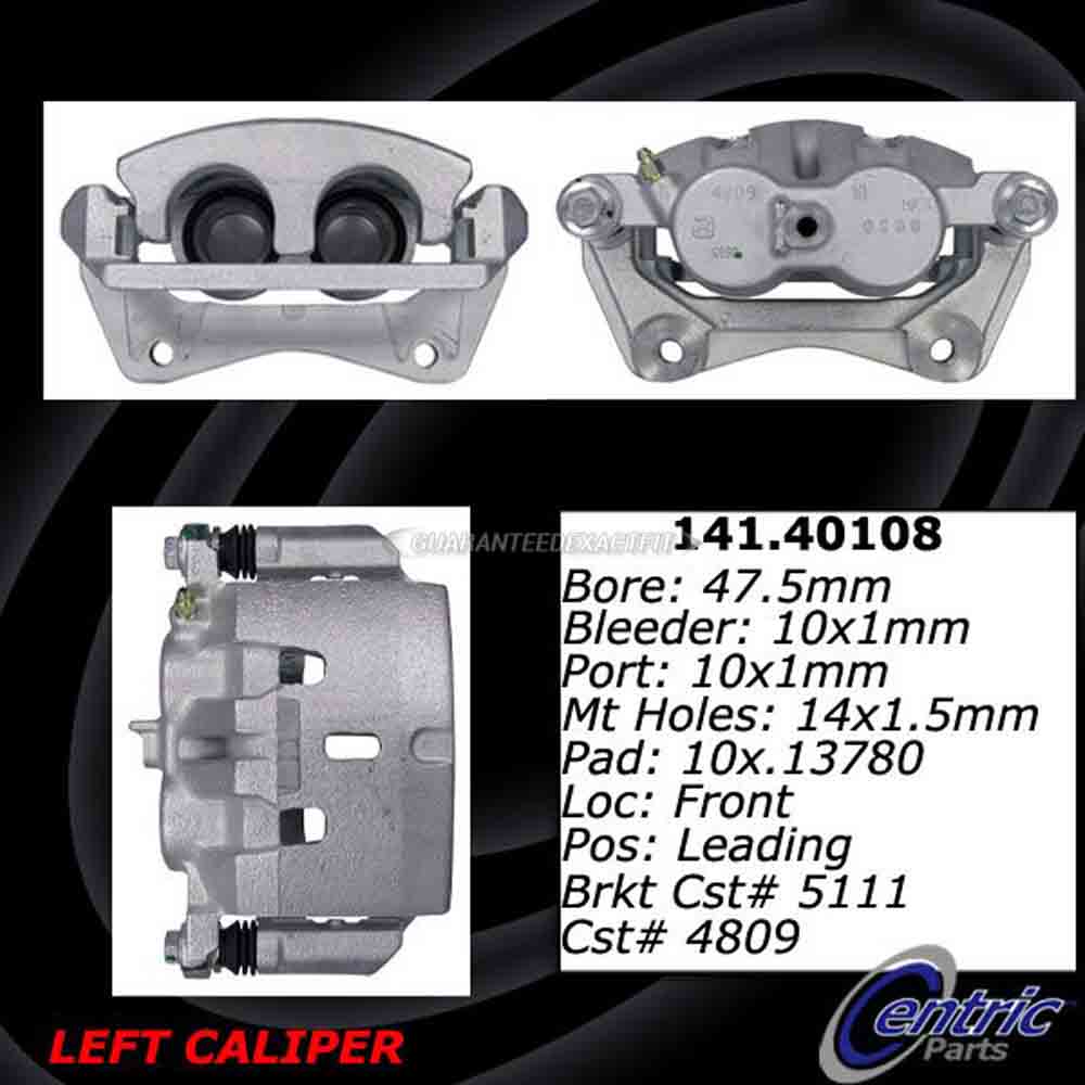 2012 Honda Pilot Brake Caliper