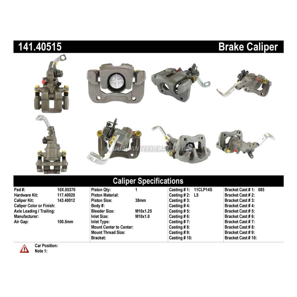 1992 Acura Vigor Brake Caliper