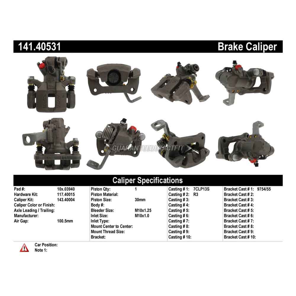 2000 Acura Integra Brake Caliper